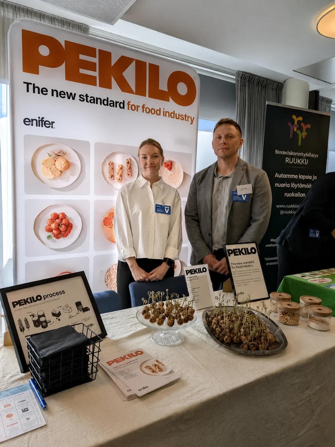 Enifer's PEKILO mycoprotein stand at Interzoo 2026